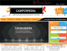 Tablet Screenshot of campuspedia.org